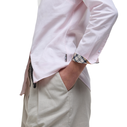 Derwent Shirt Pink/Hessian Tartan