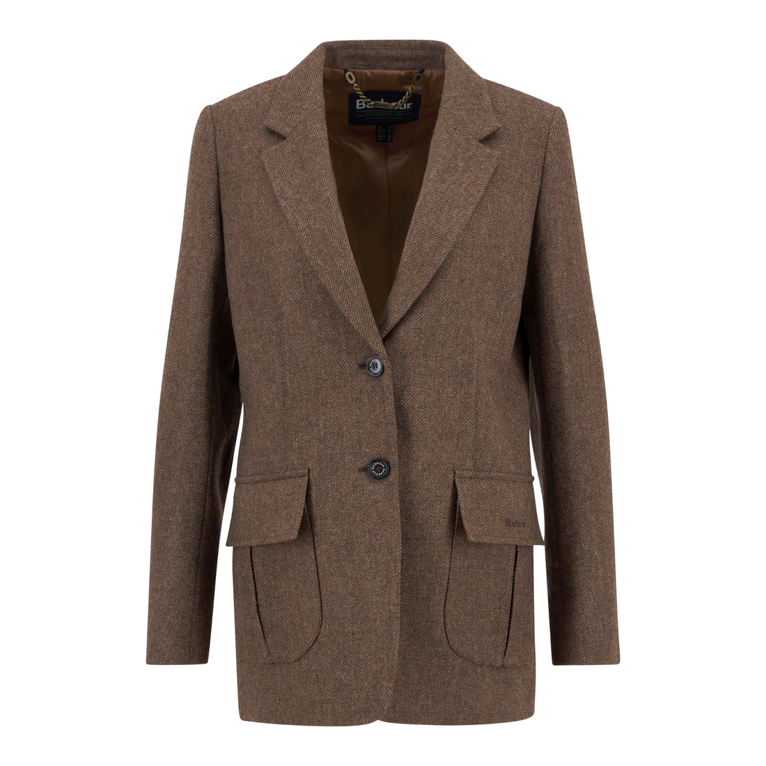 Elm Tailored Jacket Military Brown