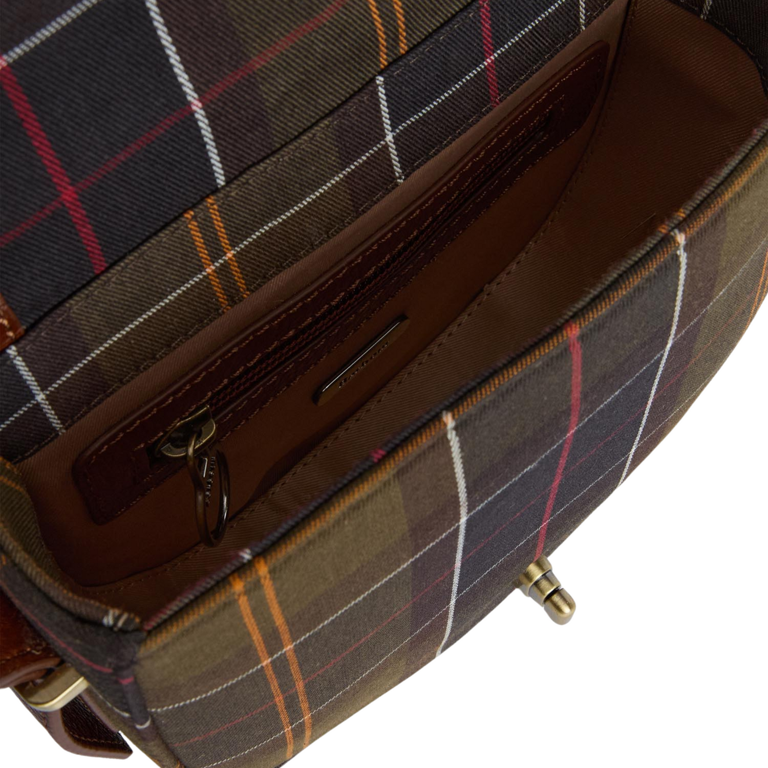 Barbour Elm Cross Body Bag Classic Tartan