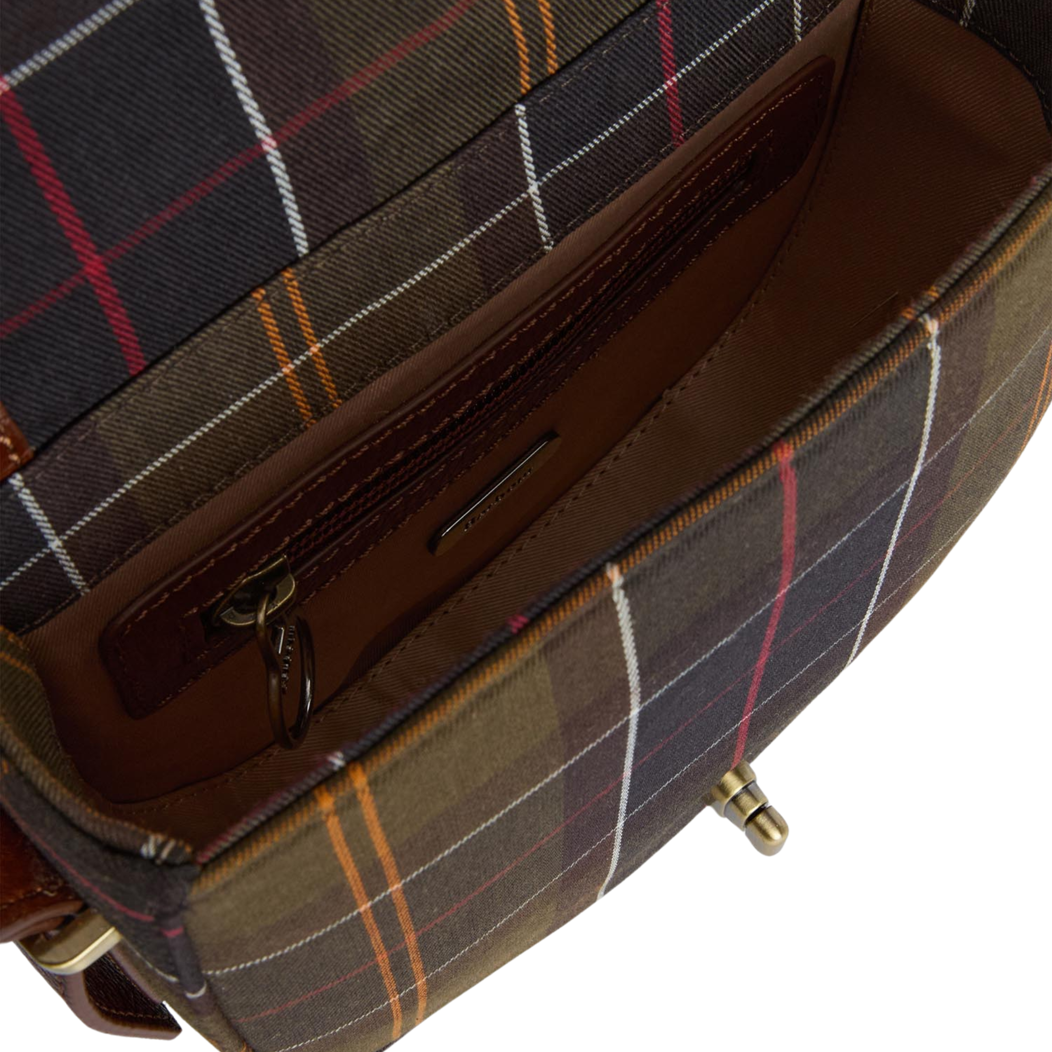 Barbour Elm Cross Body Bag Classic Tartan