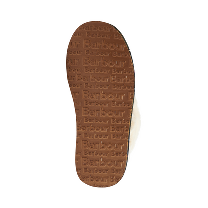 Barbour Eloise Bootie Slipper Camel