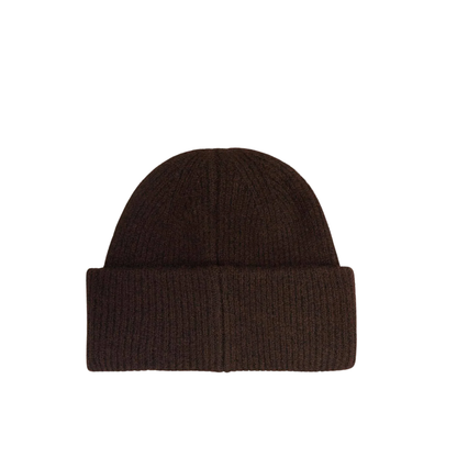 Enid Knitted Beanie Hat Rustic