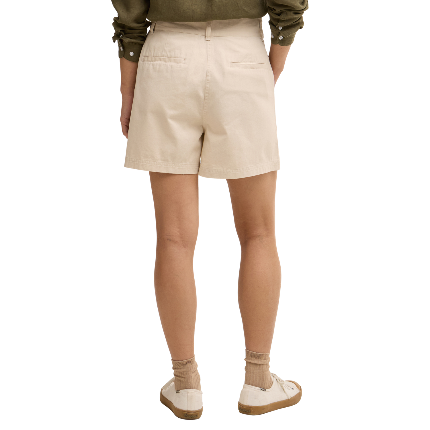 Fern Pleated Shorts Jasmine