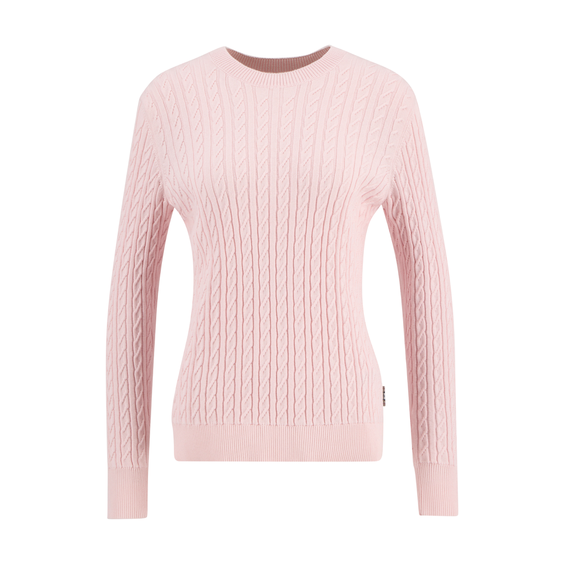 Hartland Crew Knitted Jumper Pink