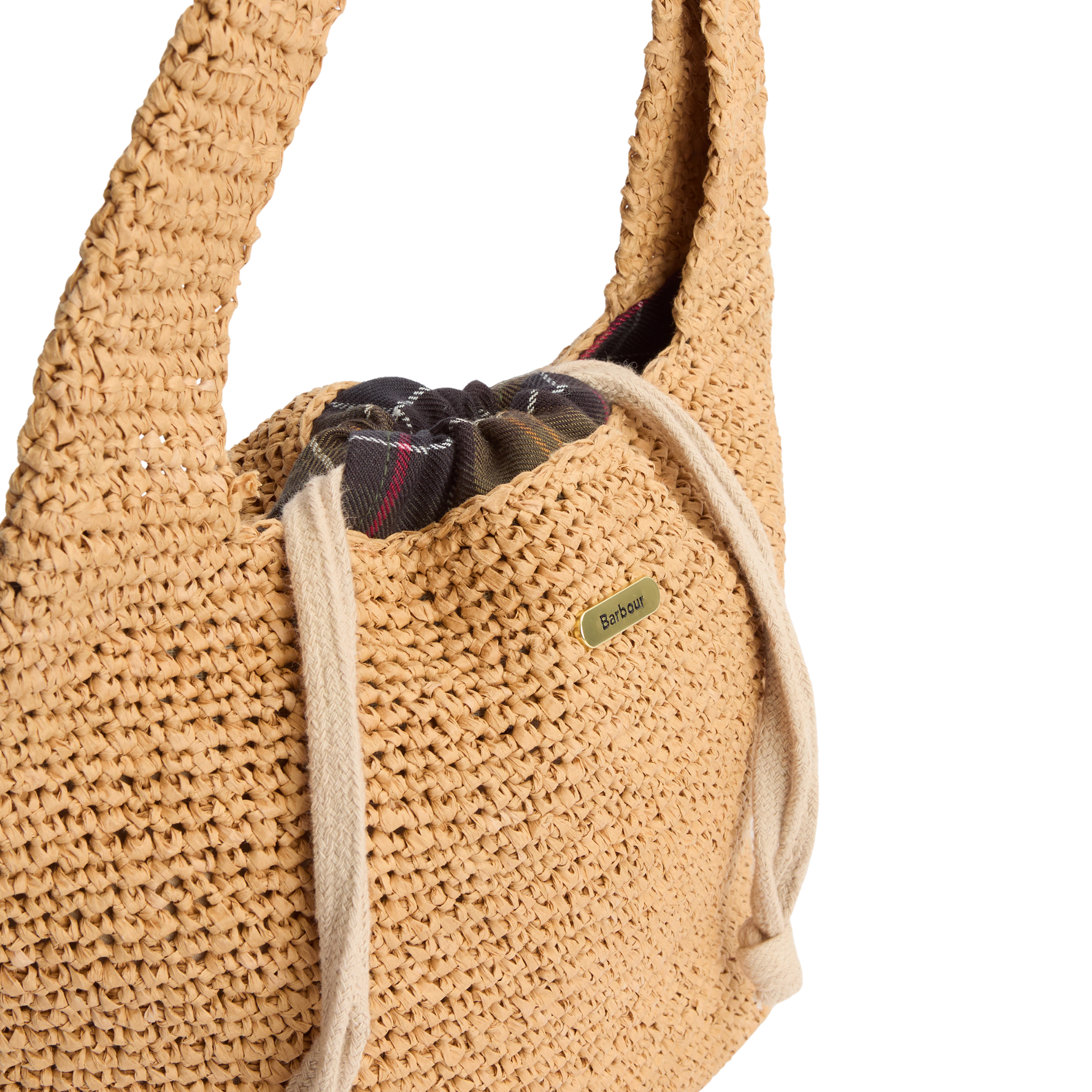 Barbour Lily Soft Tote Bag Natural