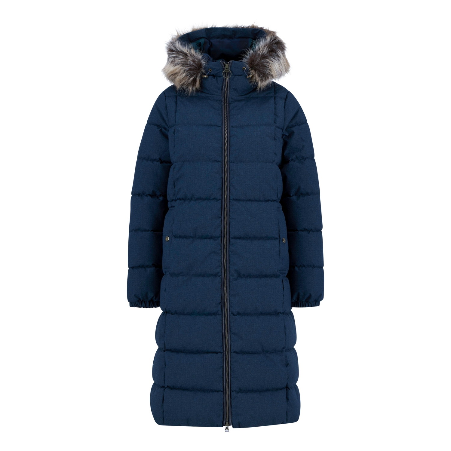 Marjoram Puffer Jacket Dark Navy/Blackwatch