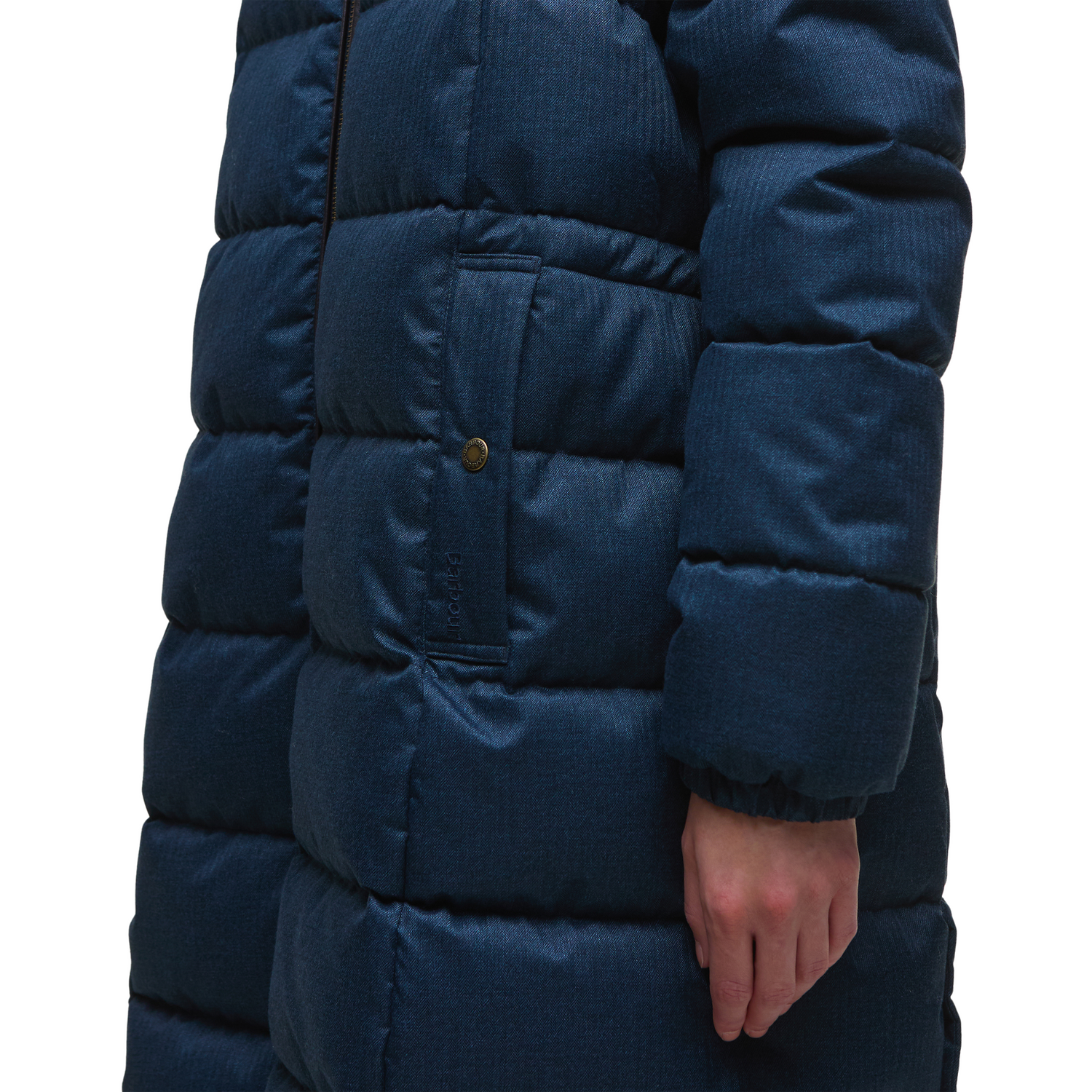 Marjoram Puffer Jacket Dark Navy/Blackwatch