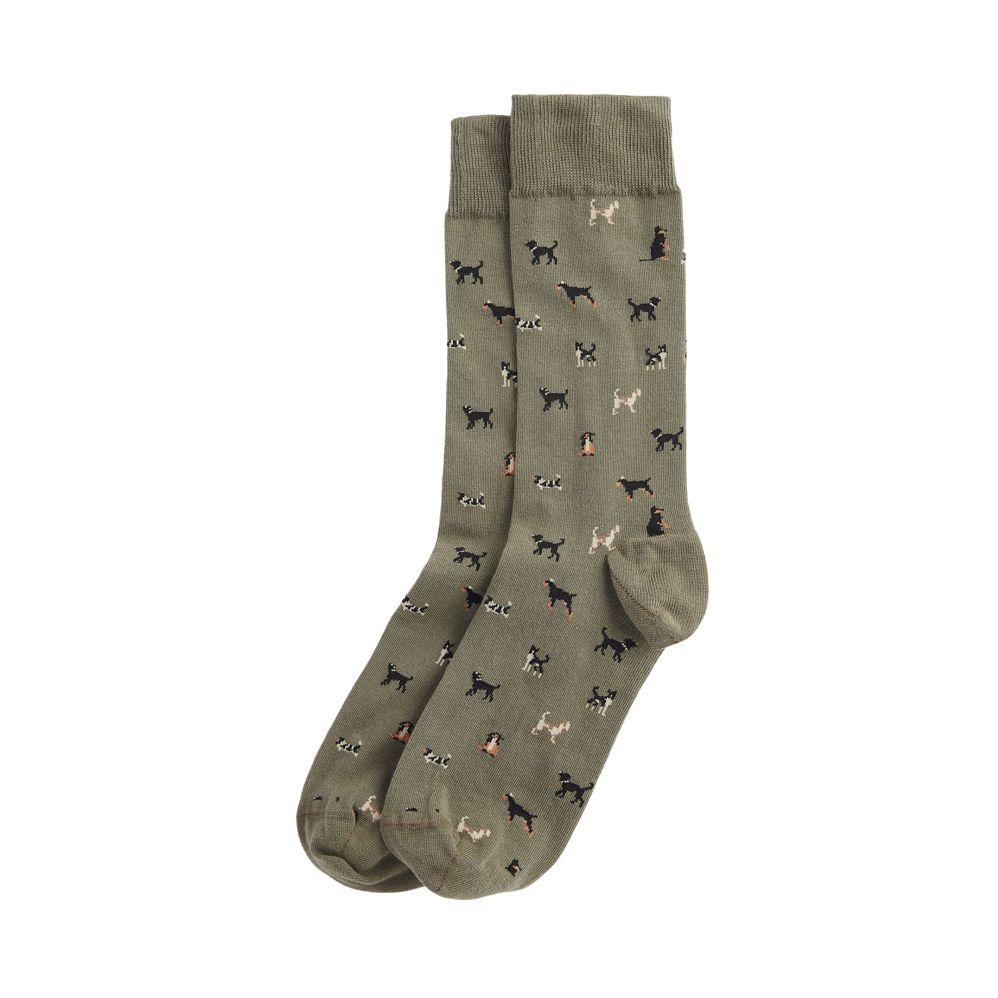 Barbour Mavin Socks Olive Dog