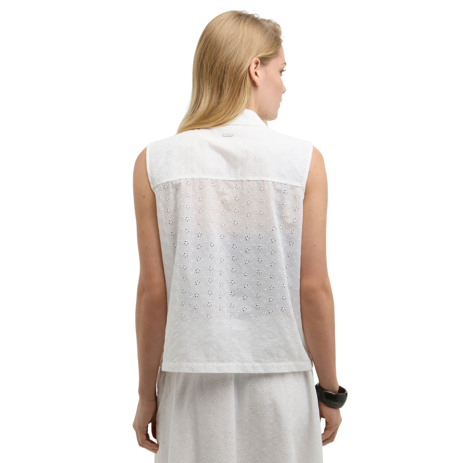 Melody Sleeveless Shirt White