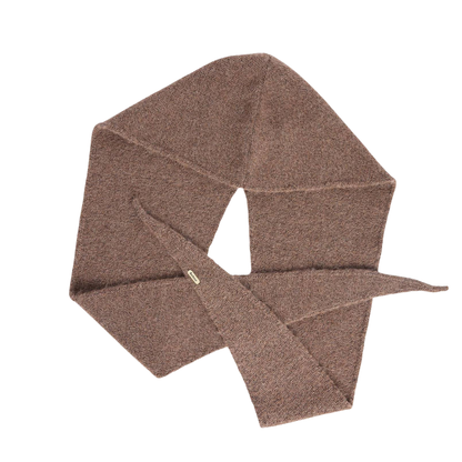 Barbour Penny Knitted Hood Scarf Mocha