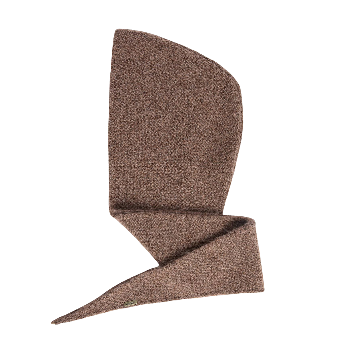 Barbour Penny Knitted Hood Scarf Mocha