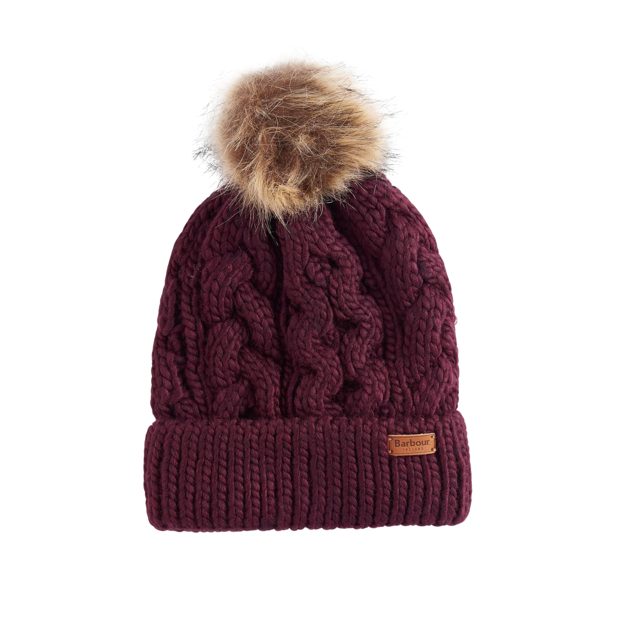 Penshaw Beanie Hat Bordeaux