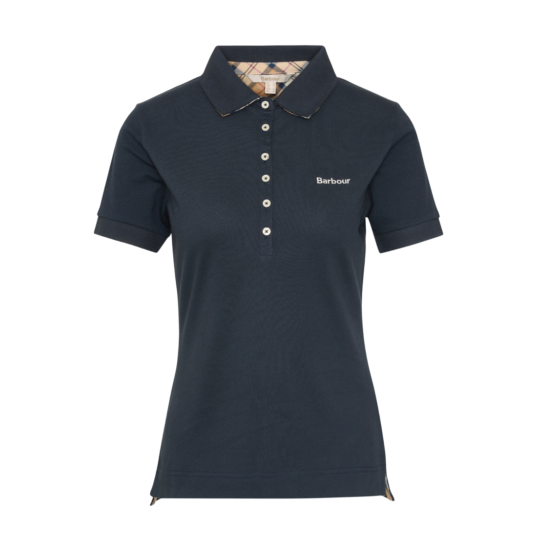 Portsdown Polo Shirt Navy/Hessian
