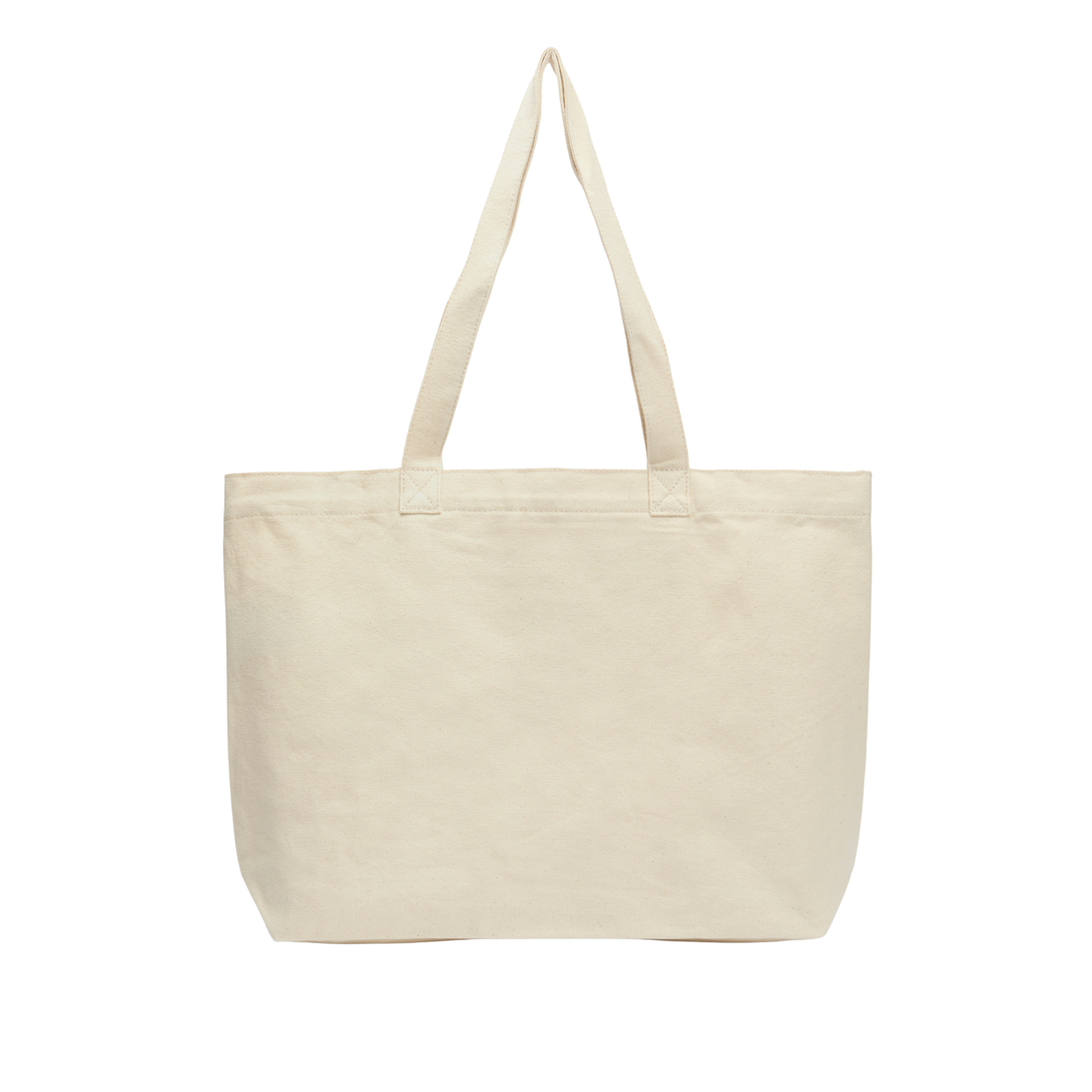 Barbour Script Tote Bag Natural Red Logo