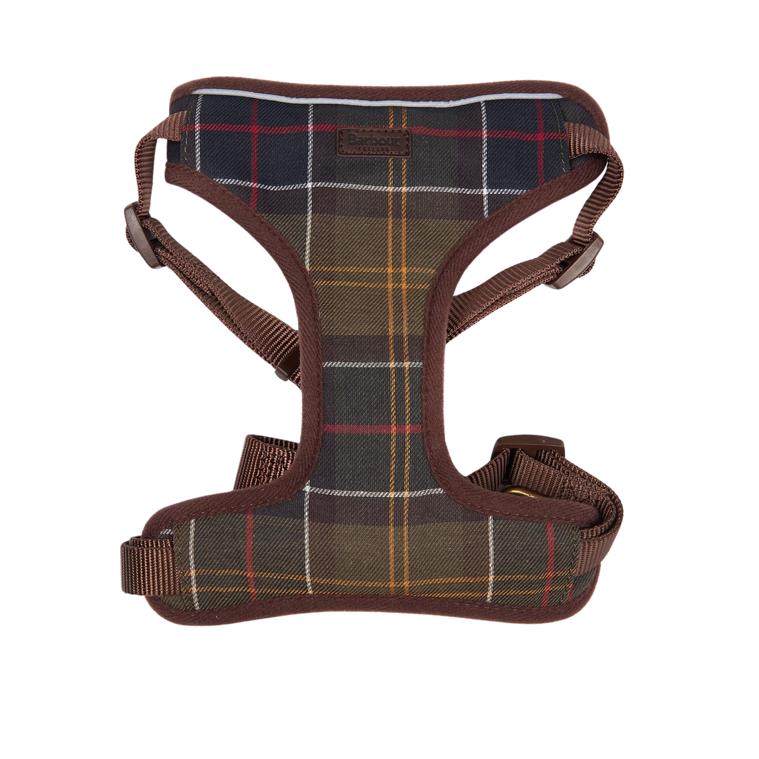 Barbour Travel & Exercise Dog Harness Classic Tartan