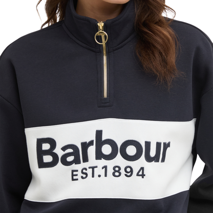 Zaria Half Zip Sweatshirt Dark Navy