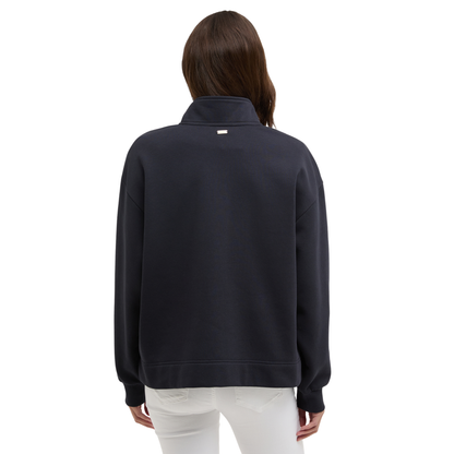 Zaria Half Zip Sweatshirt Dark Navy