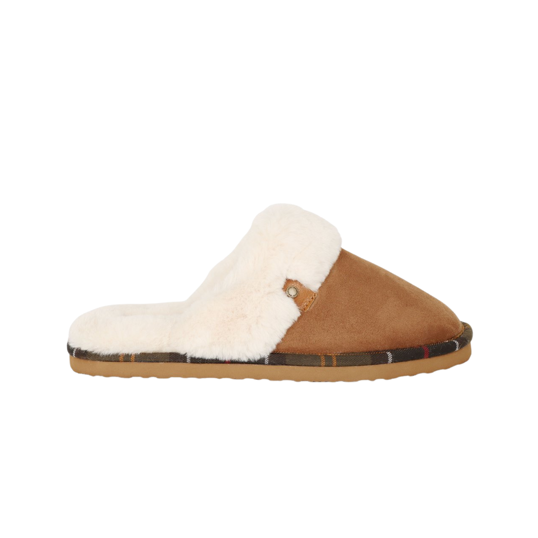 Barbour Claudia Mule Slipper Camel