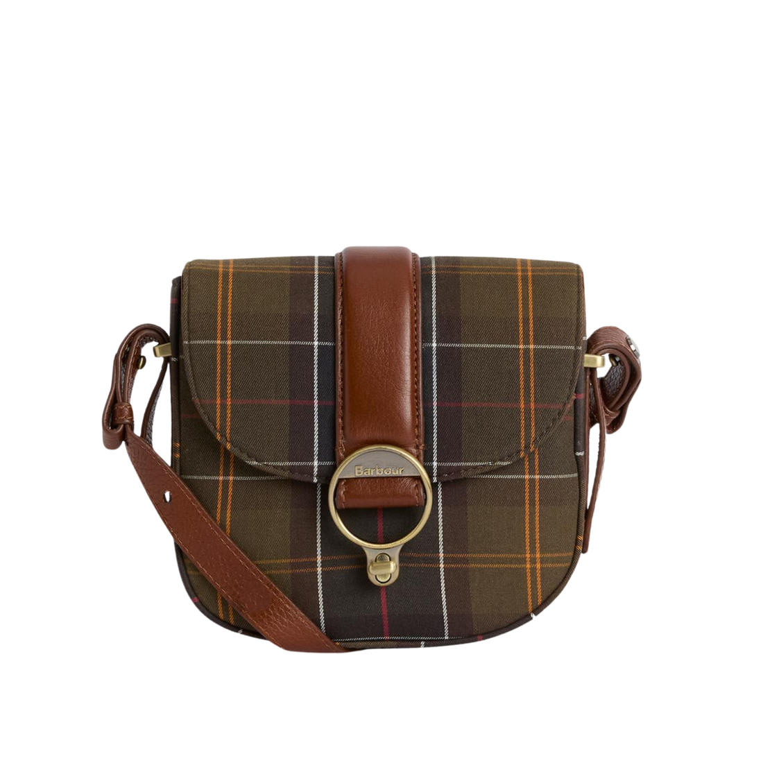 Barbour Elm Cross Body Bag Classic Tartan