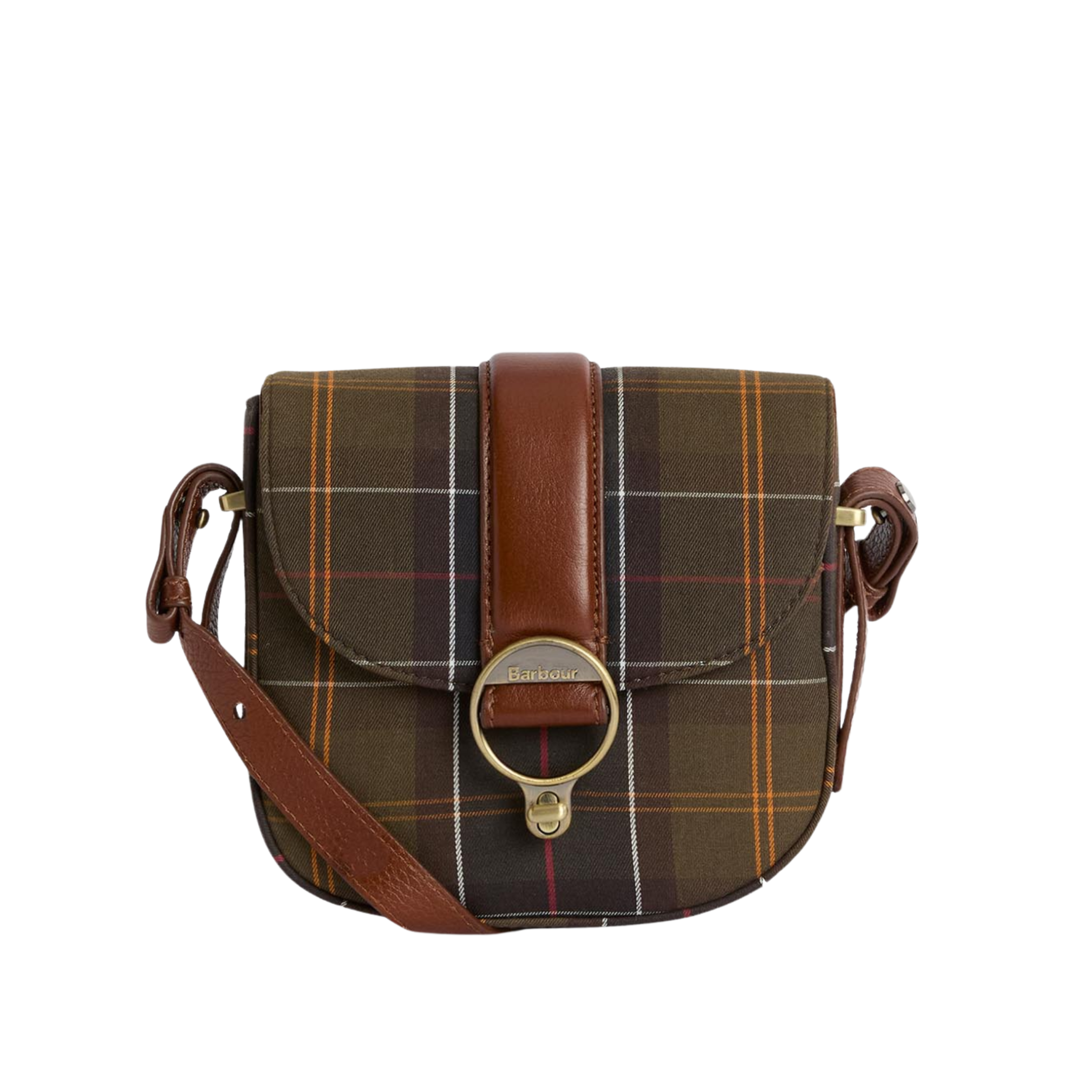 Barbour Elm Cross Body Bag Classic Tartan
