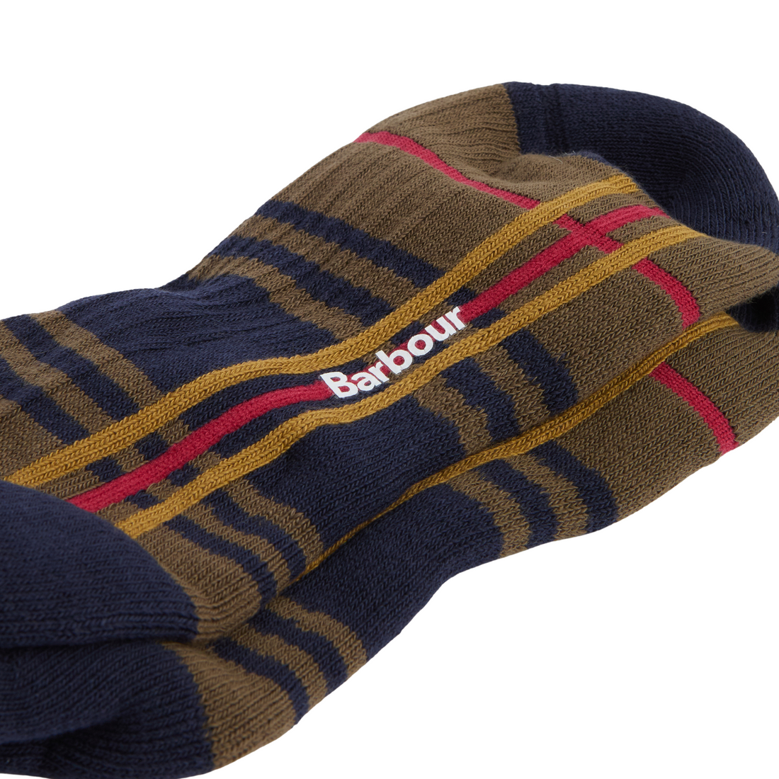 Barbour Wellington Classic Tartan Knee Length Sock