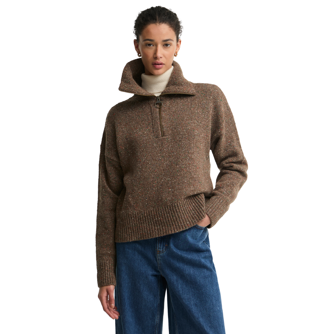 Lavensdale Half Zip Deep Camel