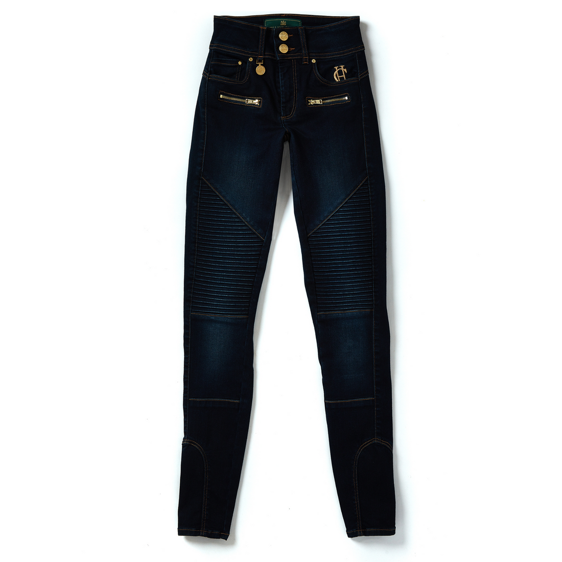 Biker Jean Deep Indigo