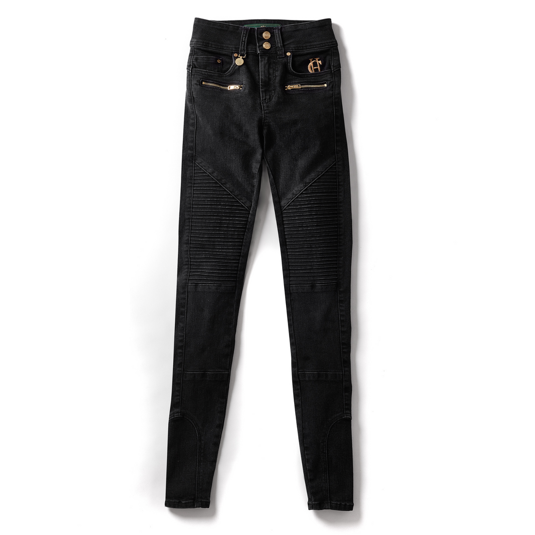 Biker Jean Washed Black