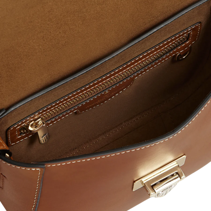 Blenheim Saddle Bag Tan Leather