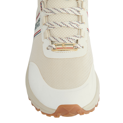 Burghley Waterproof Trainer Ecru