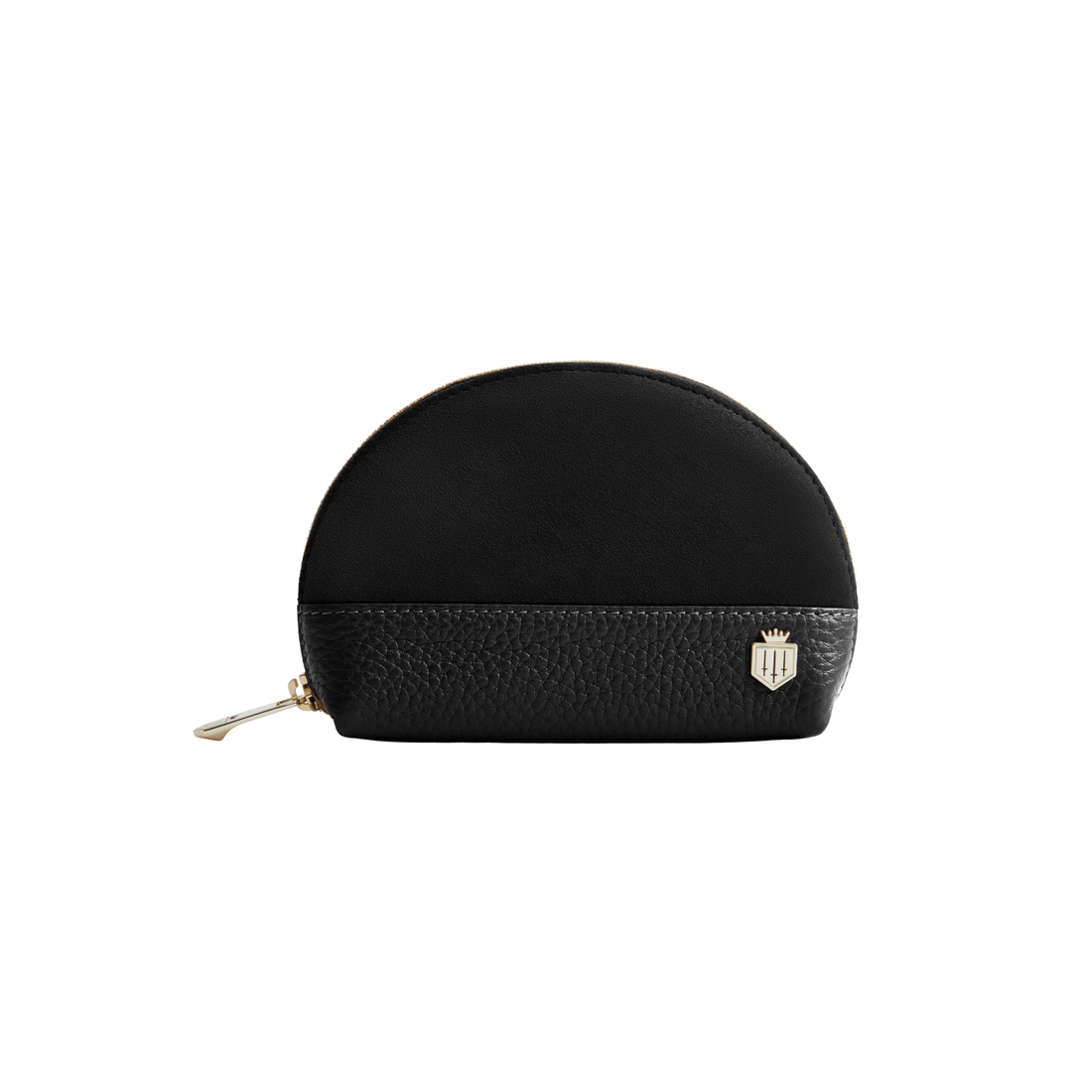 Chiltern Coin Purse Black Suede