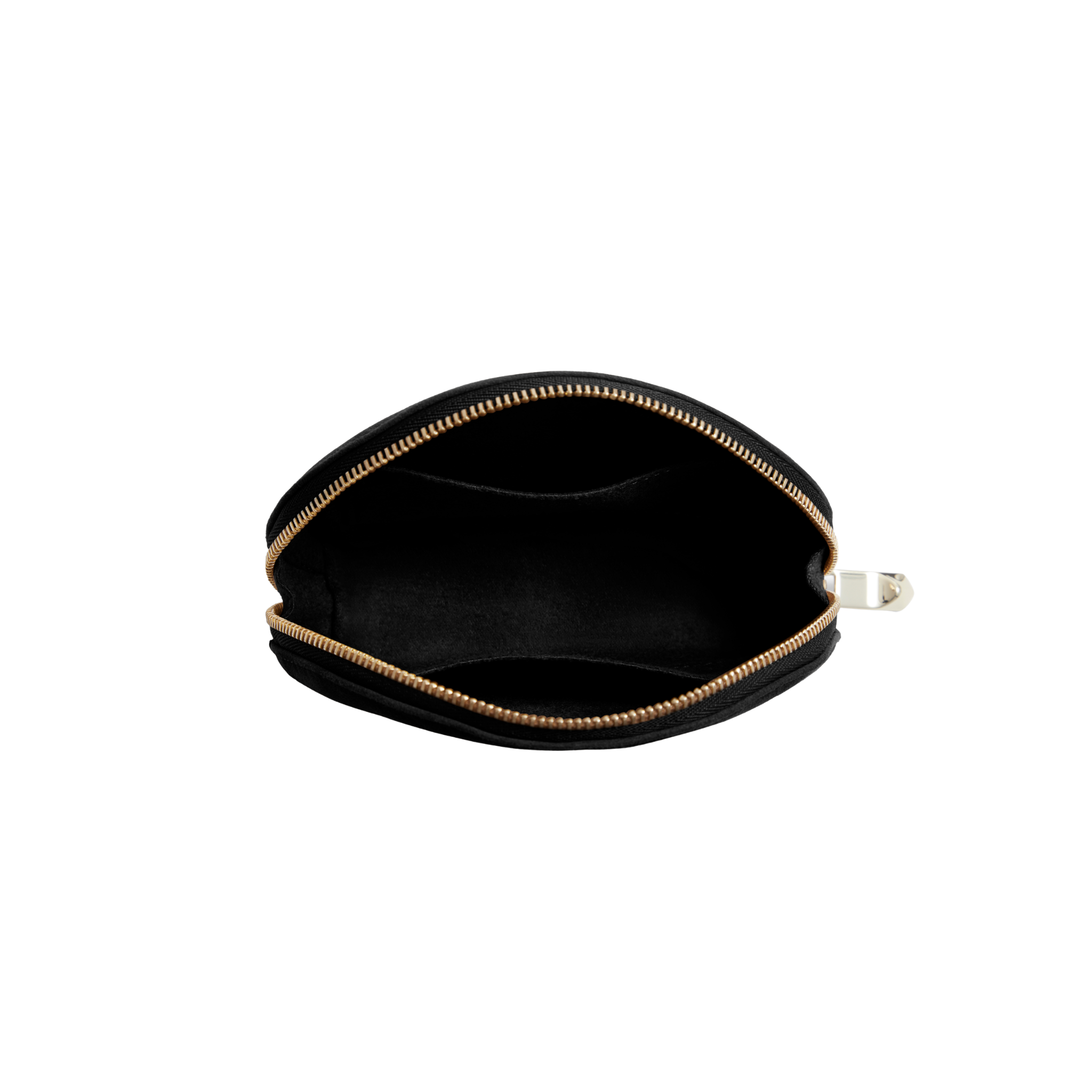 Chiltern Coin Purse Black Suede