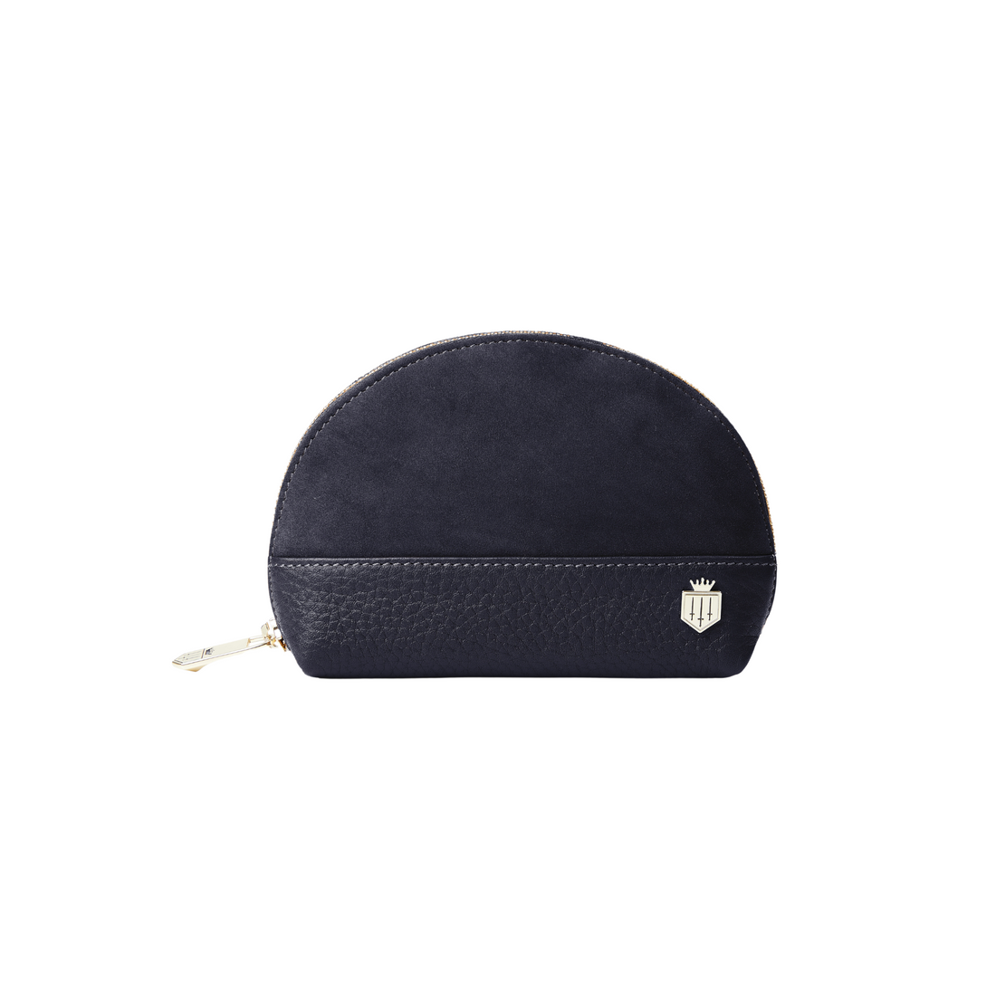 Chiltern Coin Purse Navy Suede