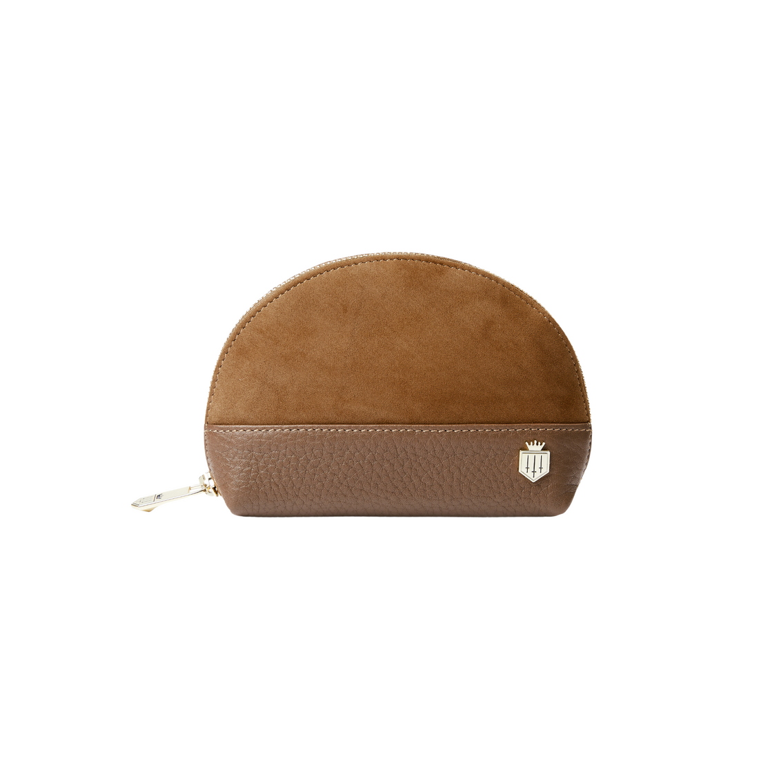 Chiltern Coin Purse Tan Suede