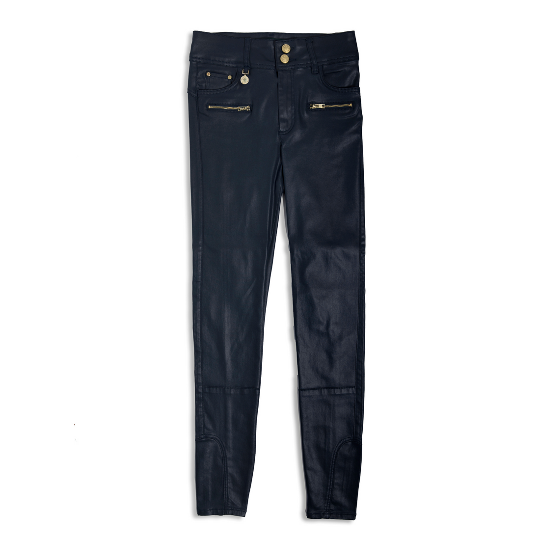 Coated Jodhpur Jean Navy