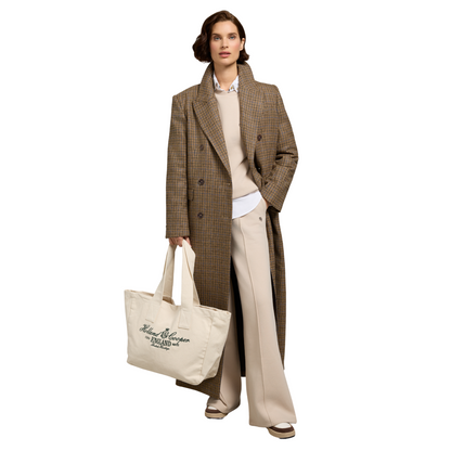 Collegiate Wide Leg Jogger Stone