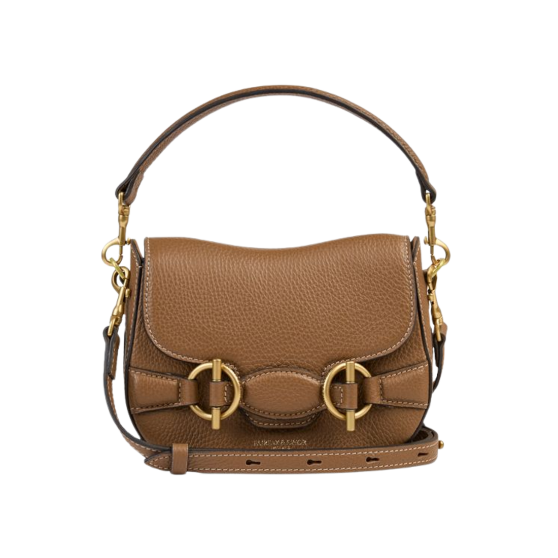 Connie Top Handle Tan Leather