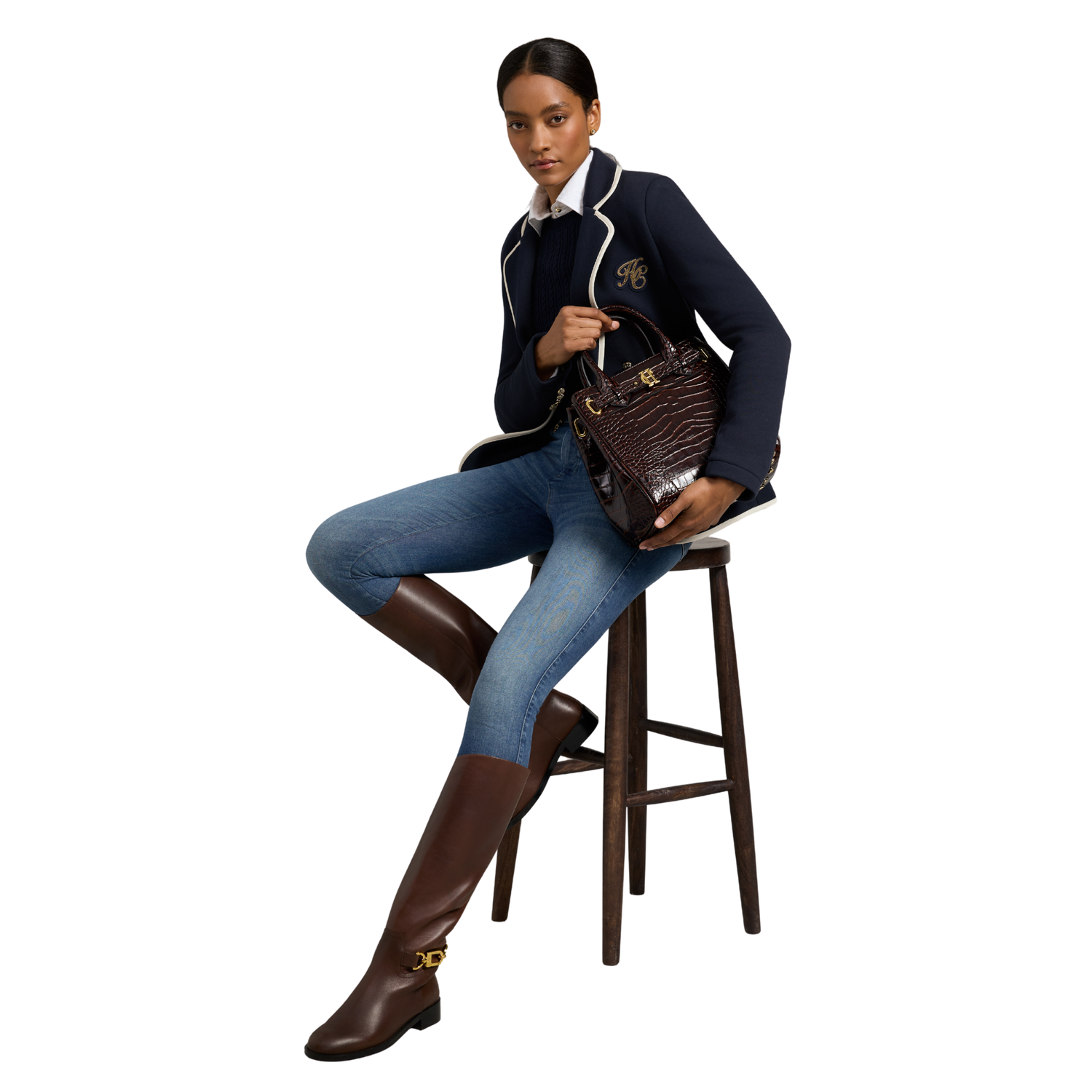Contour Skinny Jean Aged Indigo