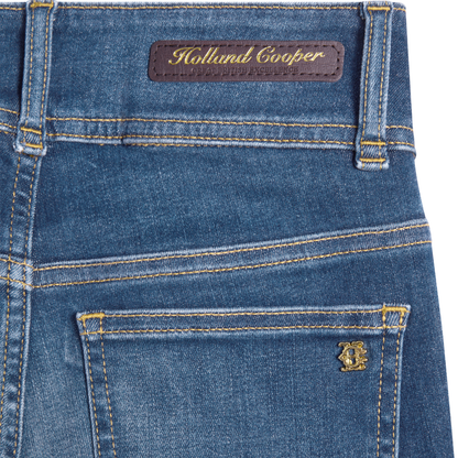 Contour Skinny Jean Aged Indigo
