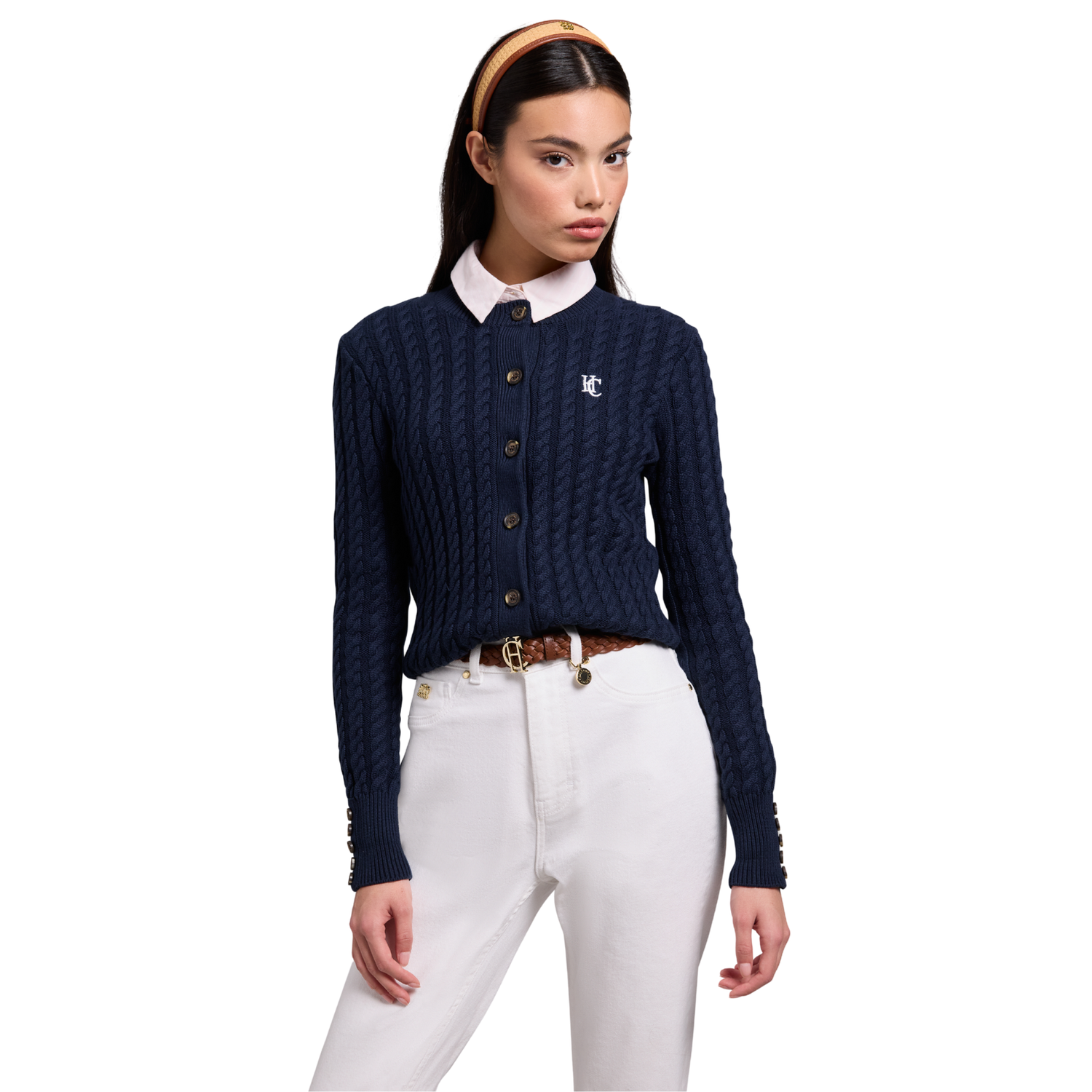 Cotswold Cardigan Ink Navy