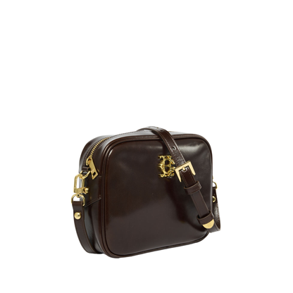 Country Camera Bag Chestnut Leather