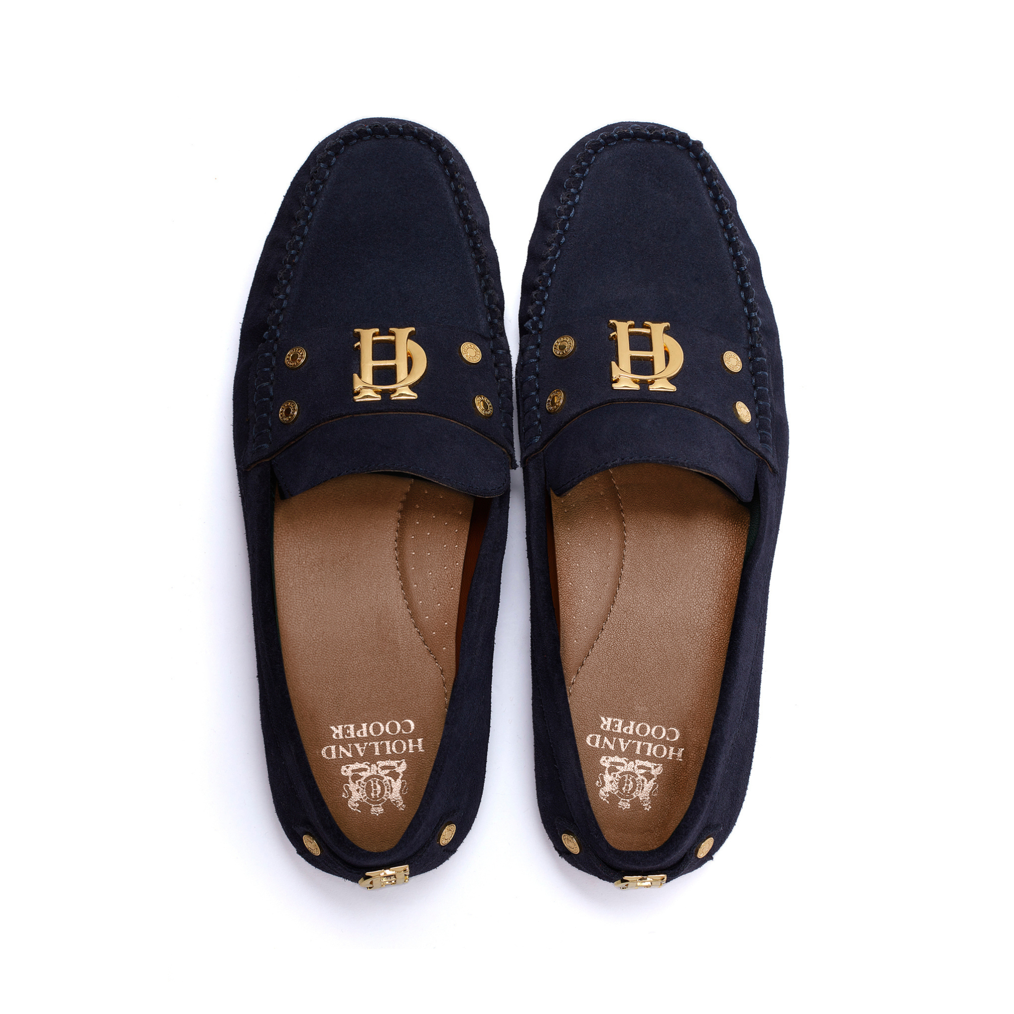 The Driving Loafer Ink Navy Suede
