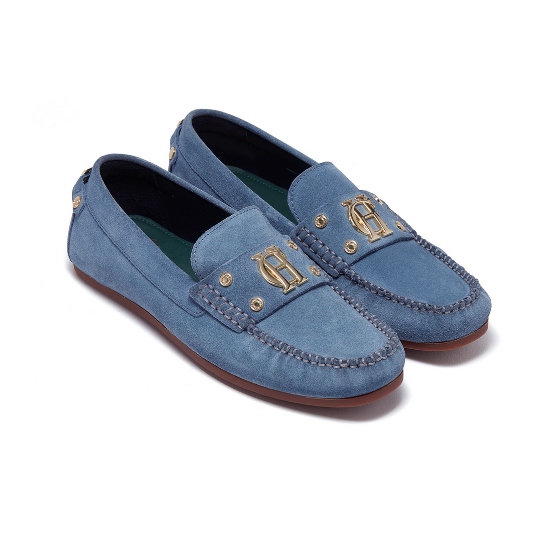 The Driving Loafer Soft Blue Suede