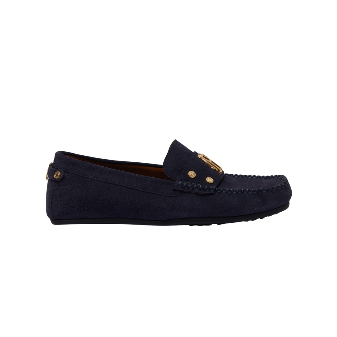 The Driving Loafer Ink Navy Suede