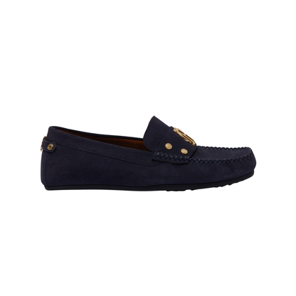 The Driving Loafer Ink Navy Suede