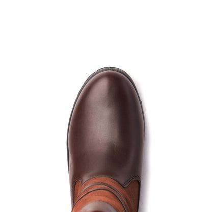 Walnut Color Boot Galway Boot Extra Fit Walnut – Wild & Westbrooke