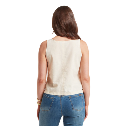 Elsworth Linen Top Oat