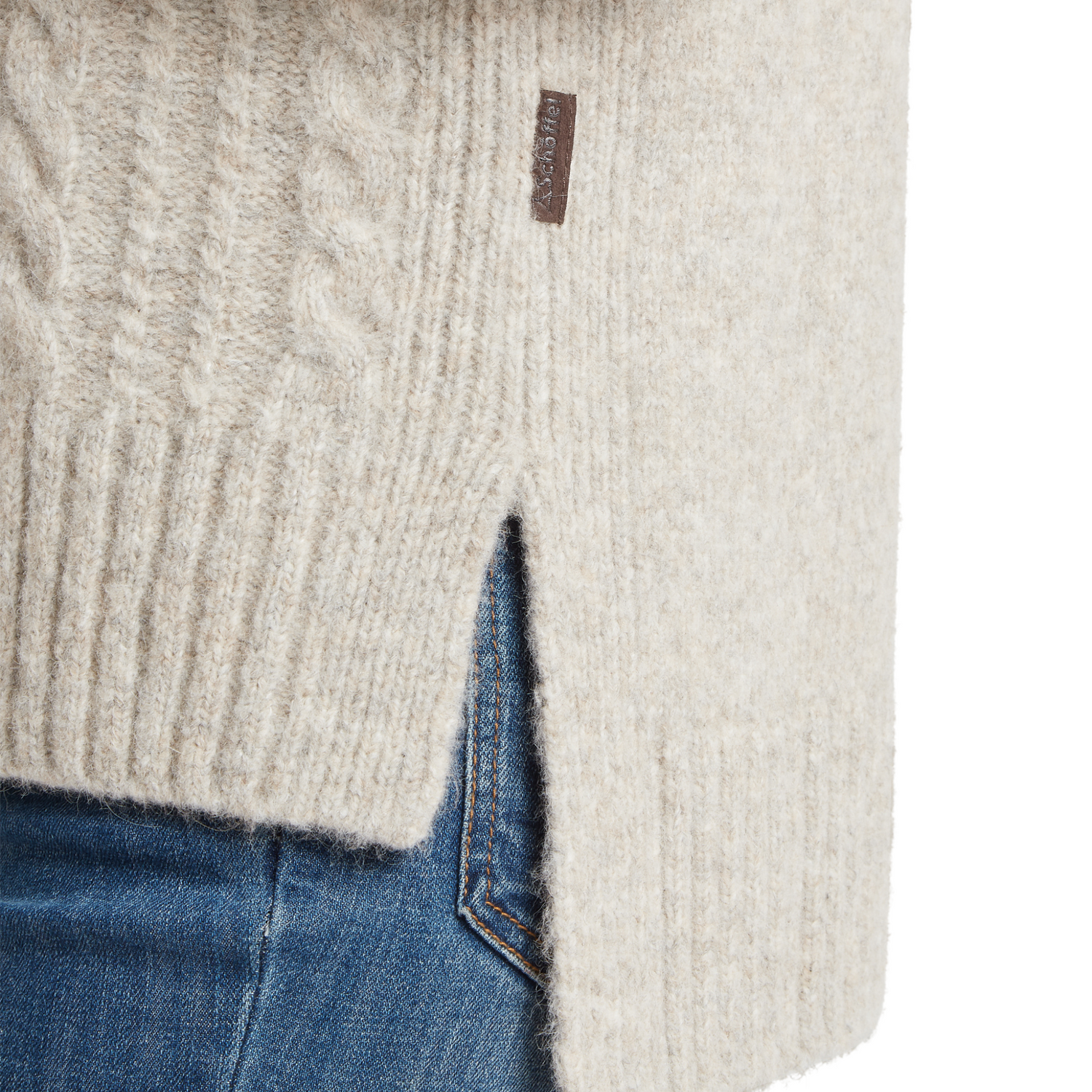 Evie Sleeveless Jumper Cobblestone