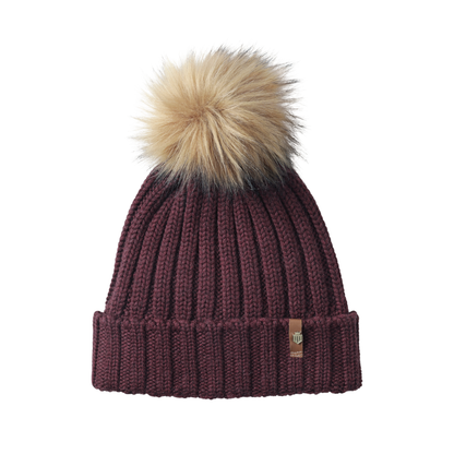 Signature Knitted Bobble Hat Port