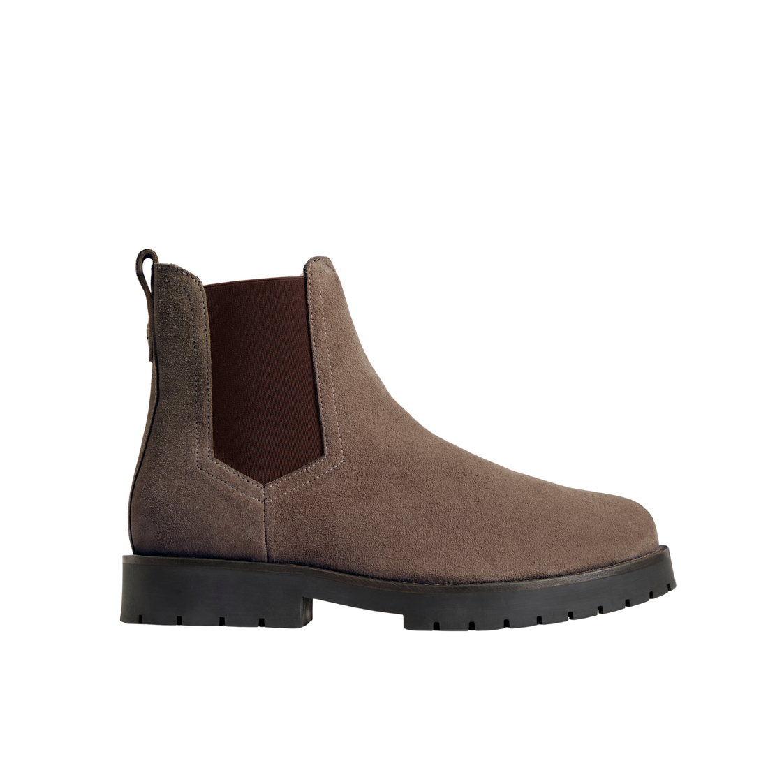 Boudica Deep Taupe Suede